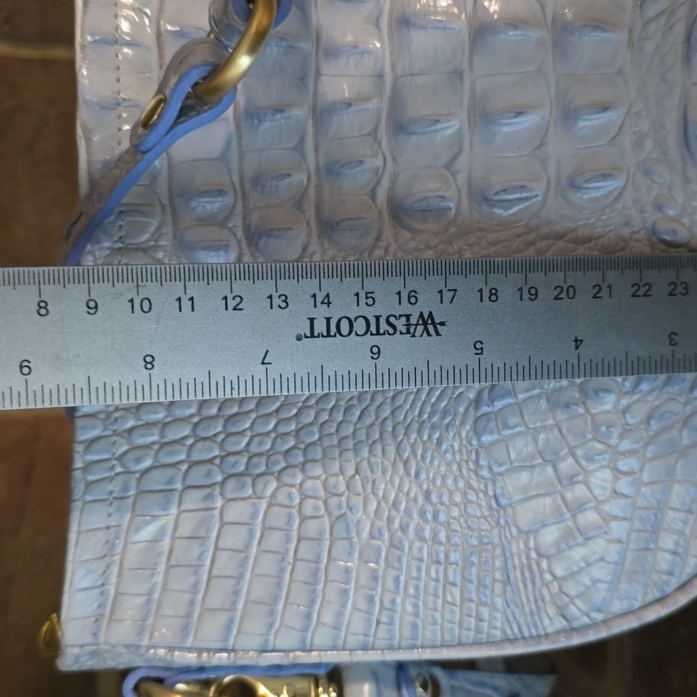 Brahmin Briar Crossbody Bag Blue - Picture 8 of 10